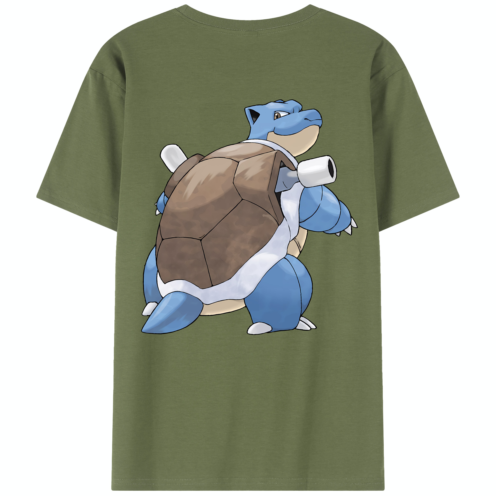 （画像用） ポケットモンスター Pokémon 綿100％半袖Tシャツ（背面プリント）